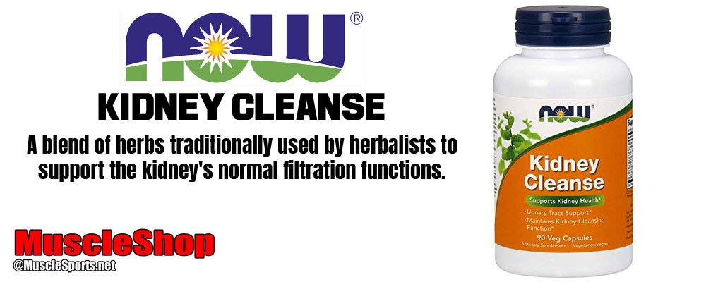 NOW Kidney Cleanse Header