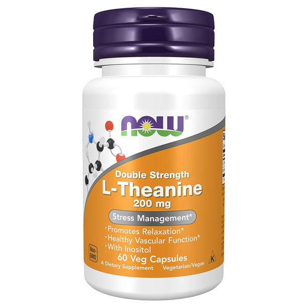 NOW L-Theanine 200mg