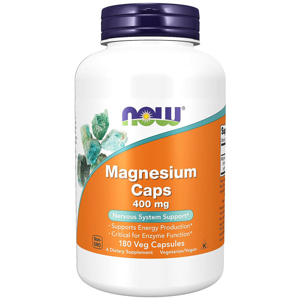 NOW Magnesium Caps 400mg