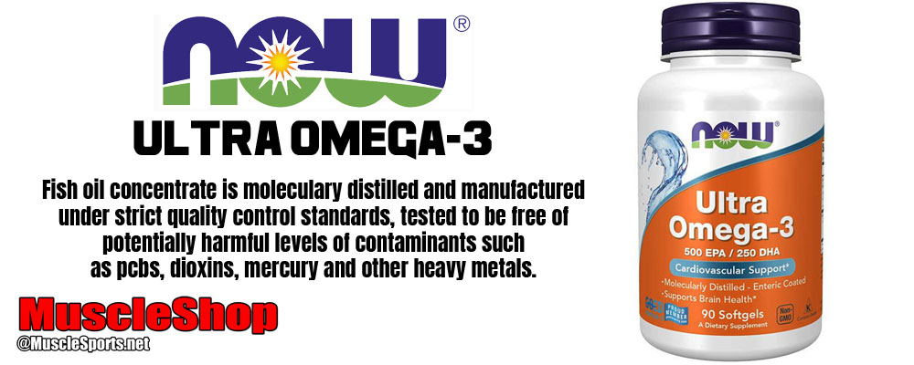 NOW Ultra Omega-3 Header