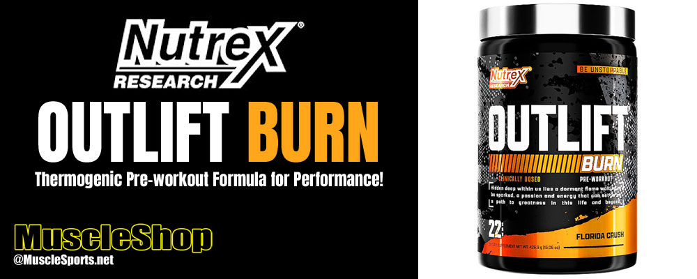 Nutrex Research Outlift Burn Header