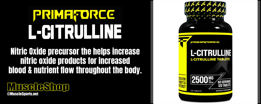 PRIMAFORCE L-Citrulline Tablets Header