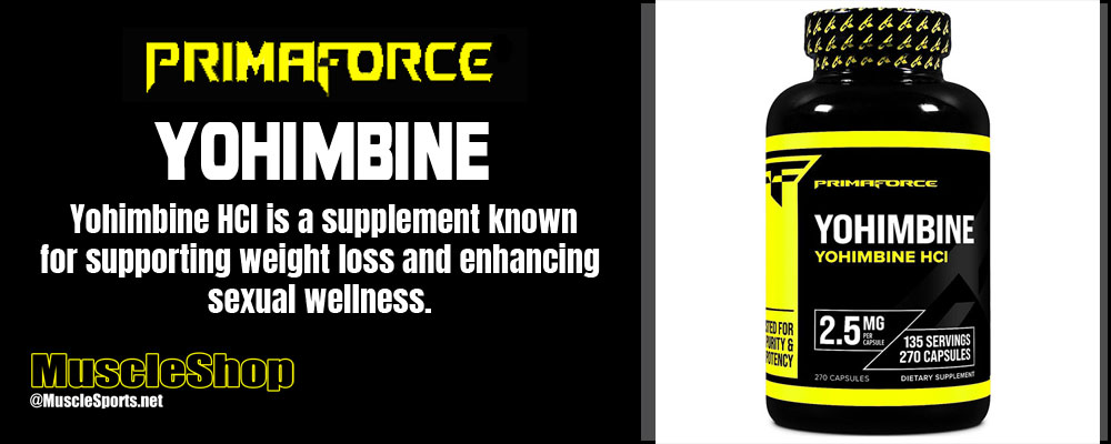 PRIMAFORCE Yohimbine HCl Header