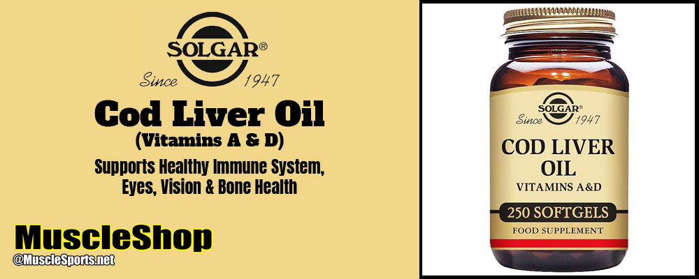 Solgar Cod Liver Oil Header