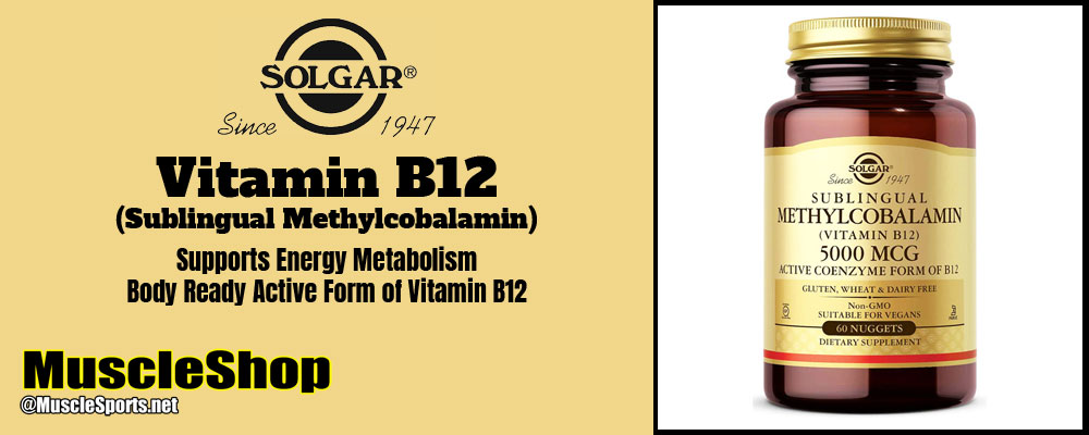Solgar Methylcobalamin (Vitamin B12) Header