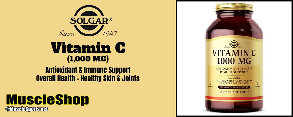 Solgar Vitamin C 1000mg Header