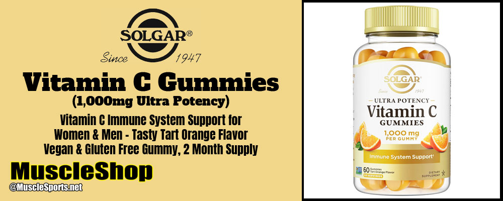 Solgar Vitamin C Gummies Header