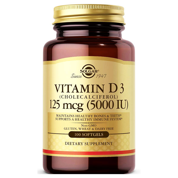 Solgar Vitamin D3 (5000IU)