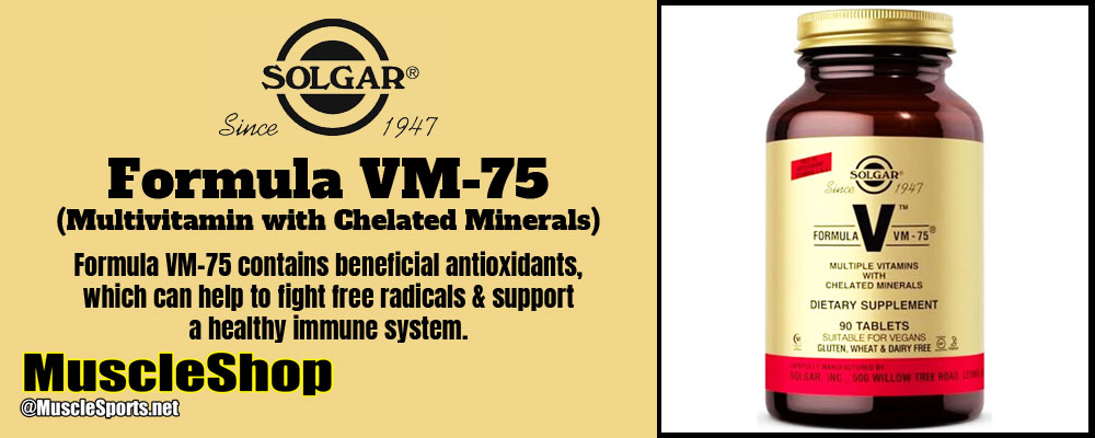 Solgar Formula VM-75 Header