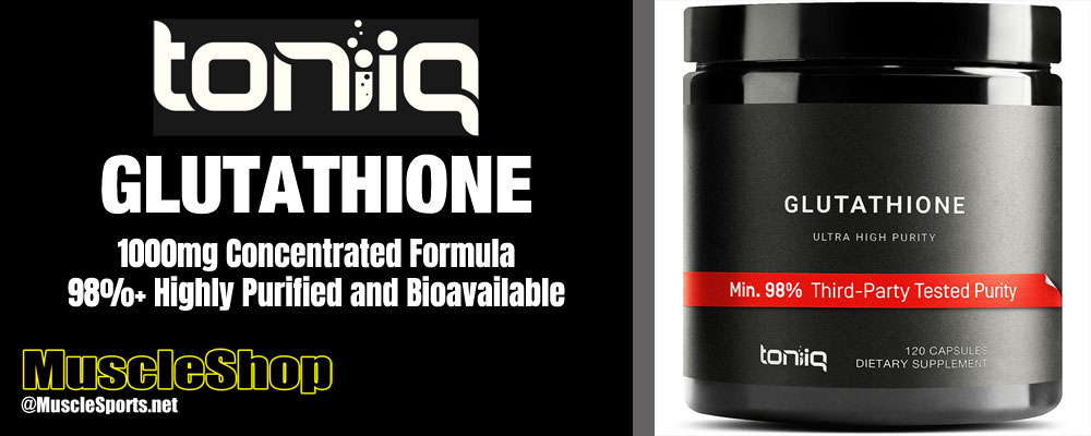 Toniiq Glutathione Header