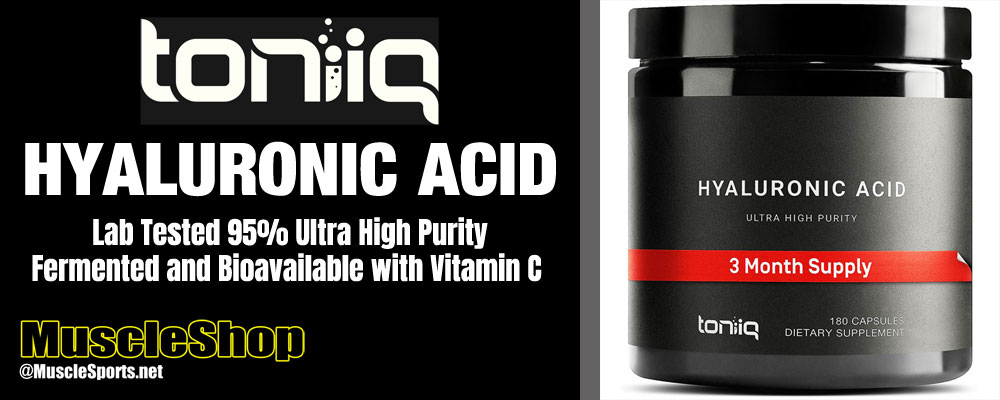 Toniiq Hyaluronic Acid Header