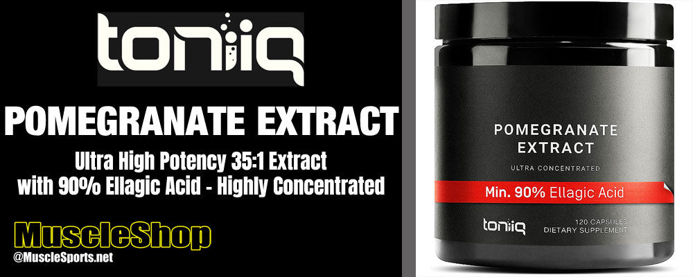 Toniiq Pomegranate Extract Header