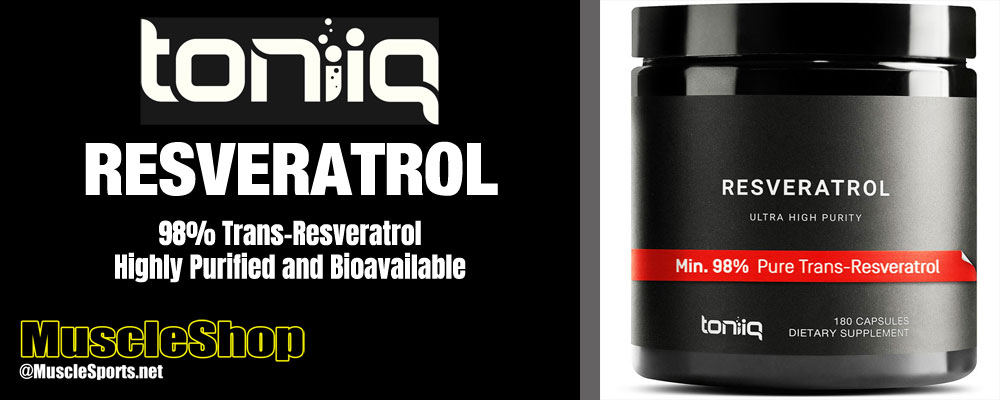 Toniiq Resveratrol Header