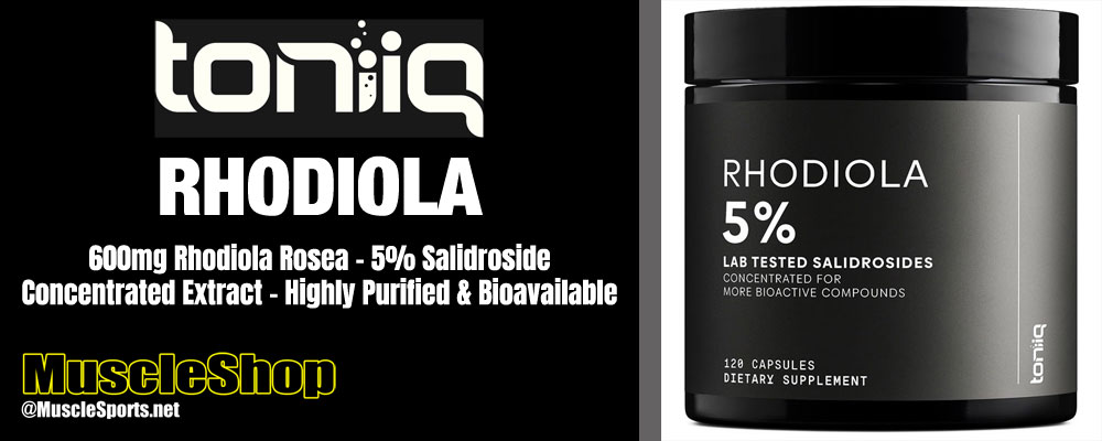 Toniiq Rhodiola Header