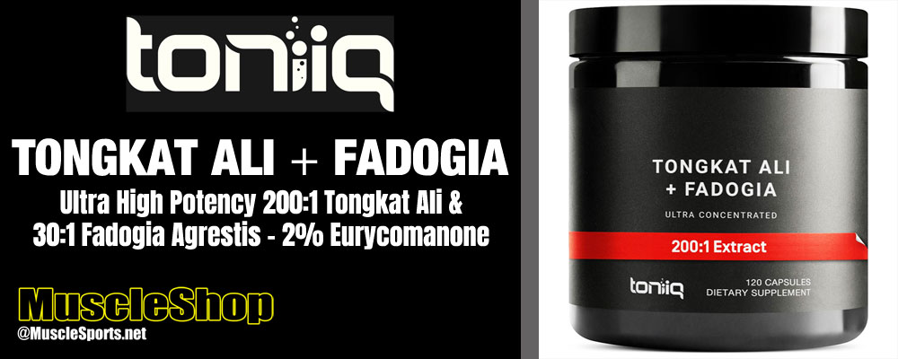Toniiq Tongkat Ali + Fadogia Header
