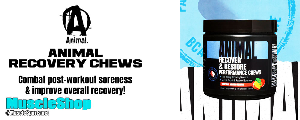 Universal Nutrition Animal Recovery Chews Header