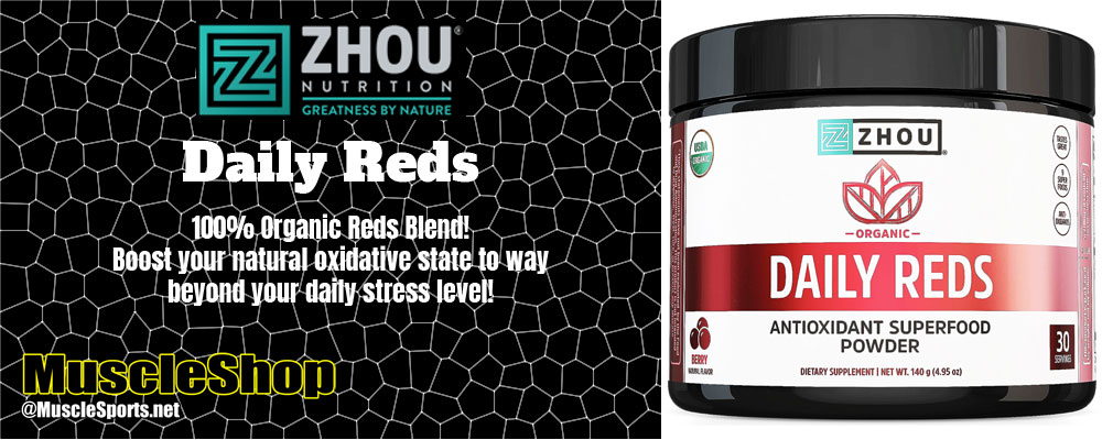Zhou Nutrition Daily Reds Header