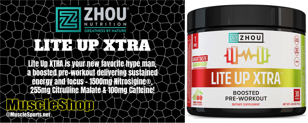 Zhou Nutrition Lite Up Xtra Header